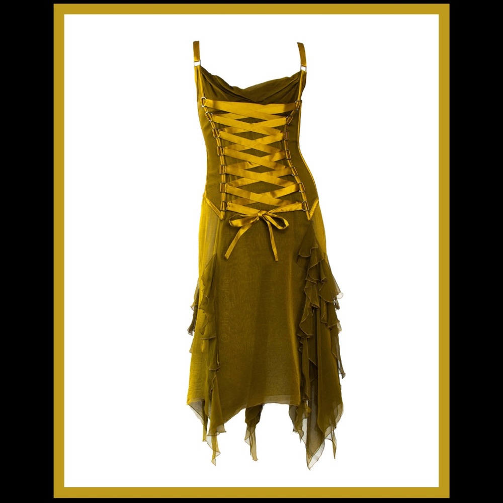 F/W 2003 Versace Corset Dress